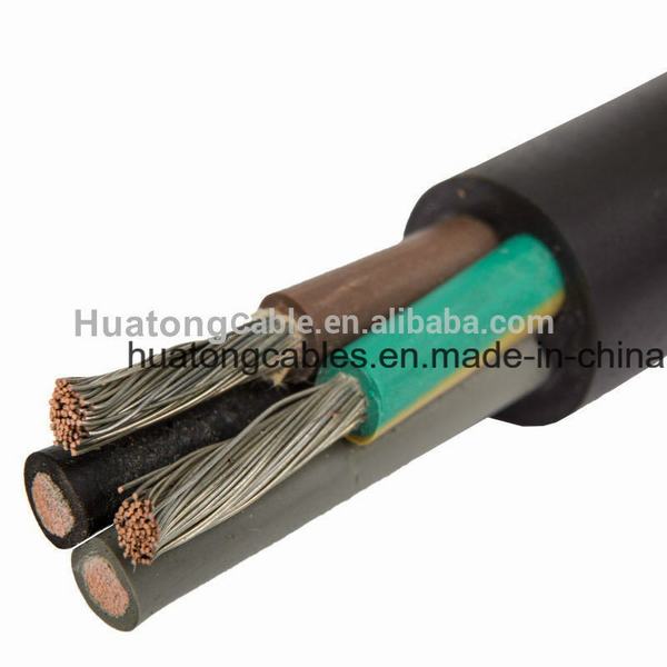 
                                 H07rnf  3G1.5 3G2.5 3G4 3G6 Gummi-Kabel mit Insurted Flexible Kabel                            
