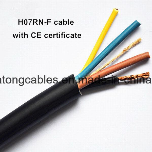 China 
                                 H07RNF 5g de 6,0 mm Sq goma de neopreno Cable con IEC60245 Cable de cobre puro flexible a tamaño completo H07RNF Cable de goma dura                              fabricante y proveedor
