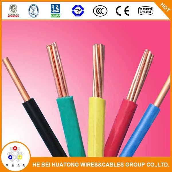 Chine 
                                 Simple coeur de haute qualité 10mm2 pour la vente de fils électriques en cuivre                              fabrication et fournisseur