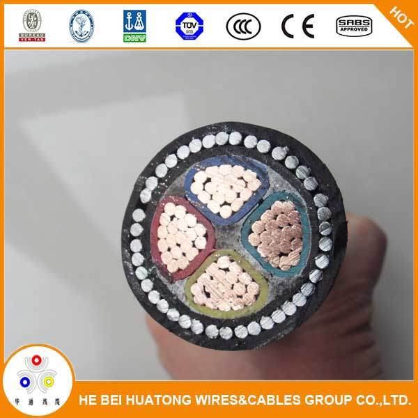 China 
                        IEC 60502-1 Standard 4*50mm2 0.6/1kv XLPE Insulated Steel Wires Armored Power Cable
                      manufacture and supplier