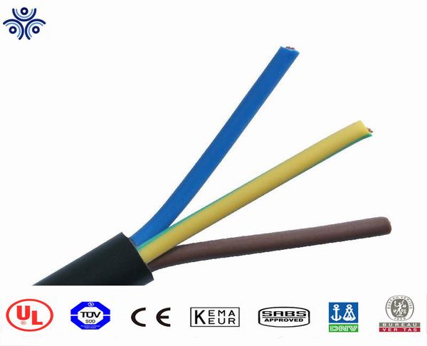 Chine 
                                 La norme CEI Conducteur en cuivre de classe 5 isolation caoutchouc H07RN-F Câble Câble 450/750V                              fabrication et fournisseur
