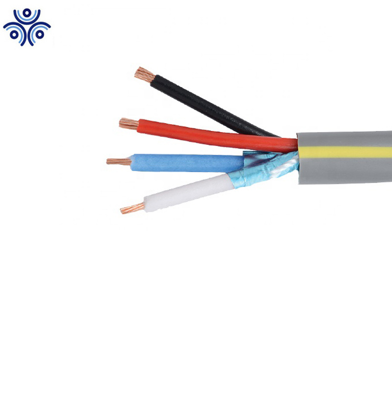 
                Tc Tc-Er instrumental de la bandeja de cable de mando de cable PVC con aislamiento de nylon recubierto de PVC 16/18 awg
            
