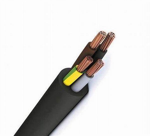 China 
                                 Luz embainhados de borracha e cabos flexíveis isolados H05FR-F                              fabricação e fornecedor