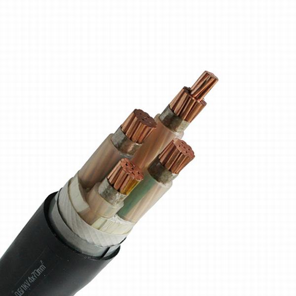 
                                 Cable de baja tensión XLPE Conductor de cobre de alto nivel de aislamiento de PVC /Cable blindado                            