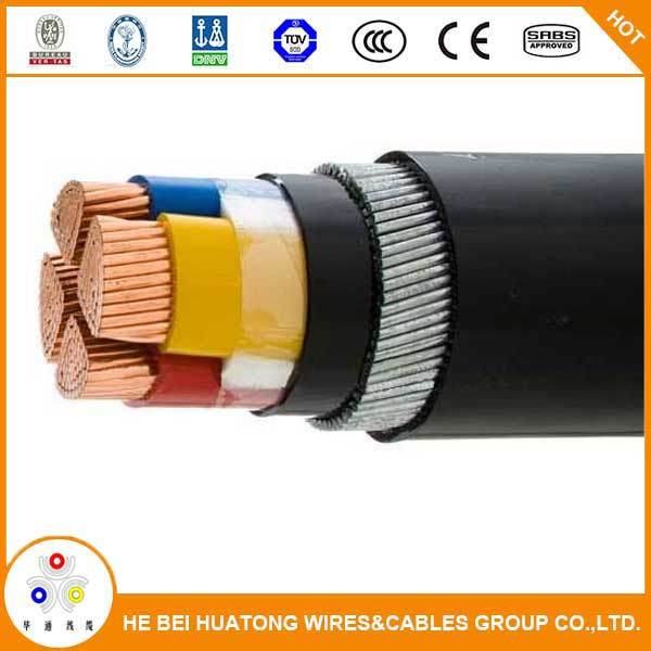 
                                 Basse tension du fil en acier avec isolation XLPE Câble d'alimentation blindés                            