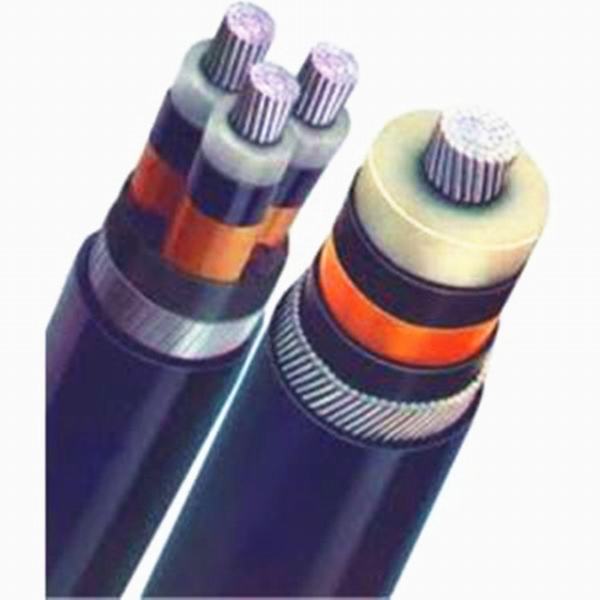 
                                 Alimentação de média tensão Condutor de cobre ou de alumínio de fio de cobre com isolamento XLPE ou toque na tela de cobre PVC ou bainha de PE                            