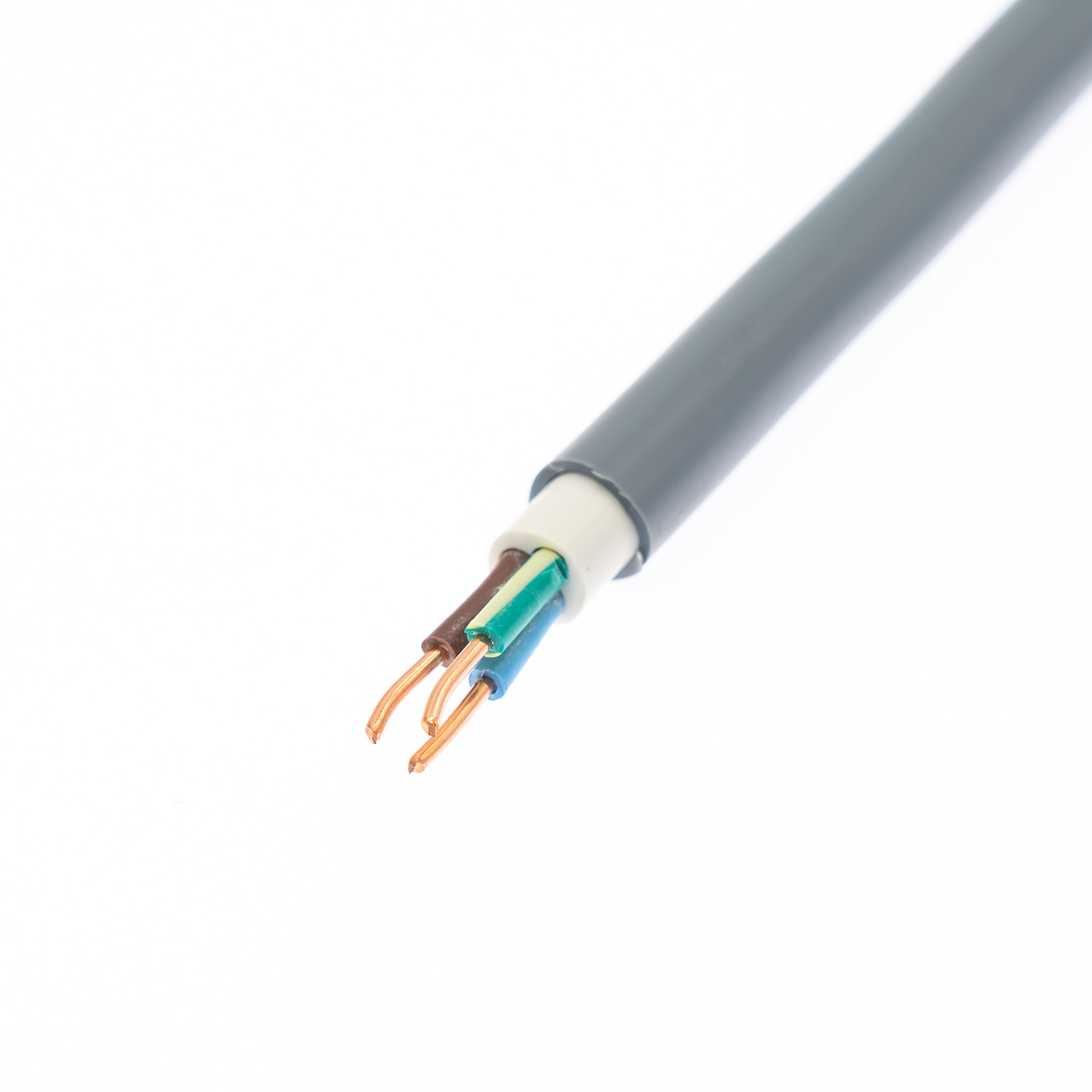 
                Nmd90 Copper Conductor Cable Electrical Outlet Wiring 300V -25 Degree to 90 Degree PVC/Nylon Insulation PVC Jacket
            