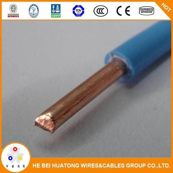
                                 Tipo de cobre sólido BT 450/750V Cu/PVC Fio Elétrico                            