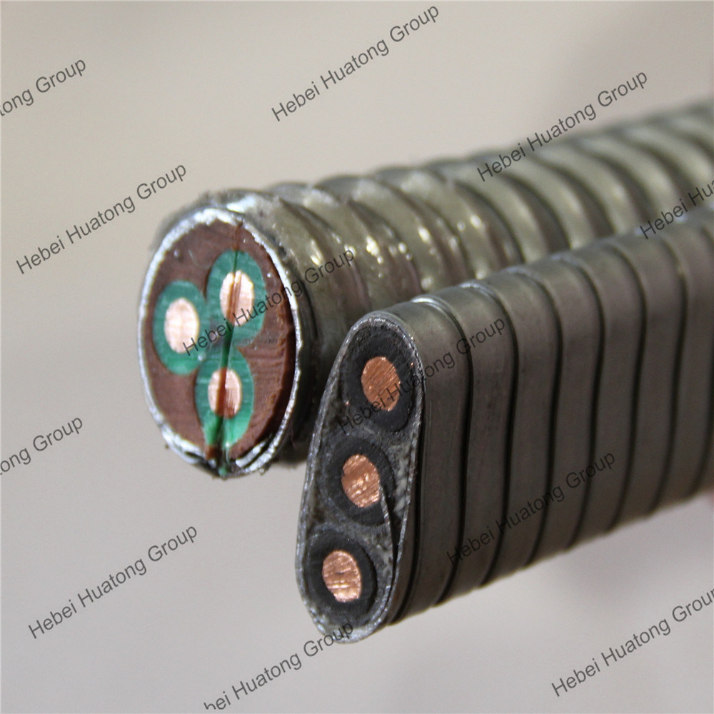 
                Submersible Oil Pump Cable 3kv 5kv Lead Sheathed Steel Tape Armoured Esp Cable
            