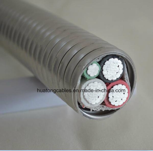 China 
                        Three Conductor W/Ground Aluminum Armor Xhhw-2 600V Mc Cable
                      manufacture and supplier