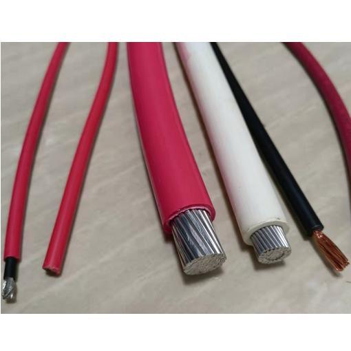 
                Tinned Copper, Bare Aluminum En 50618, TUV 2pfg PV1f 500mcm PV Wire Solar Cable
            