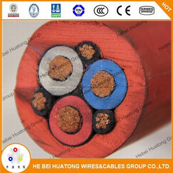 Chine 
                                 Câble de type G et G-Gc - 2000 volts - câble UL Msha approuvé. 3c1/0AWG                              fabrication et fournisseur