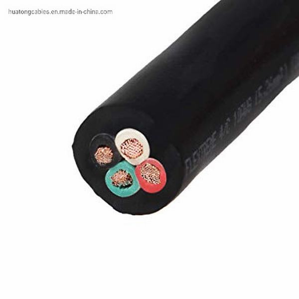 
                                 Tipo de cable de goma Soow Sjoow/300 y 600 voltios, UL/CSA cables portátiles                            