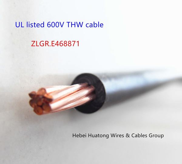 China 
                                 Fio do cabo eléctrico com certificação UL 8 10 12 -2000 AWG Tw/Thw                              fabricação e fornecedor