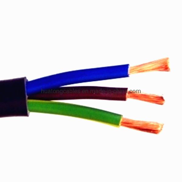 
                                 La norme VDE H07RN-F 3x0,75 3X1.0 3x1,5 câble en caoutchouc                            