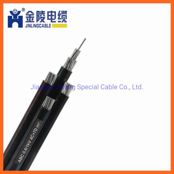 
                        Duplex Triplex Twisted Aluminum Conductor XLPE Insulated ABC Cable NFA2X
                    