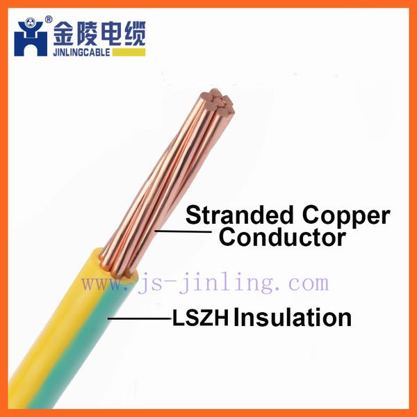 Chine 
                                 Câble électrique Y/g de fil de terre de fil de cuivre avec isolation PVC Y/G Câble Câble ECC                              fabrication et fournisseur