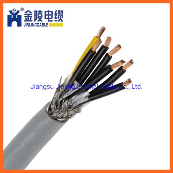
                        Flex-CV-Jz Flexible Cu-Screened PVC Oil-Resistance Control Cable
                    