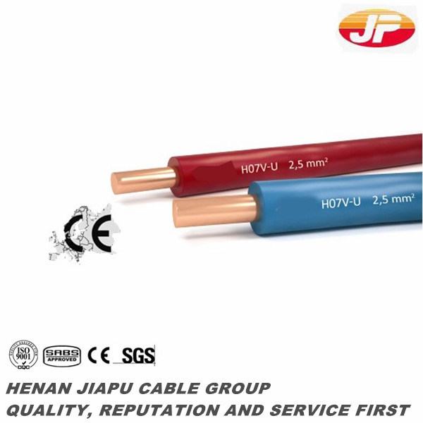 China 
                        Single Core Copper Electrical Wire H07V-U
                      manufacture and supplier