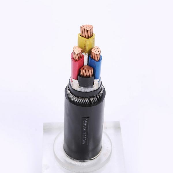 China 
                                 0.6/1kv 35 mm2 de 4 núcleos aislados en PVC y Cable de comunicación revestido                              fabricante y proveedor