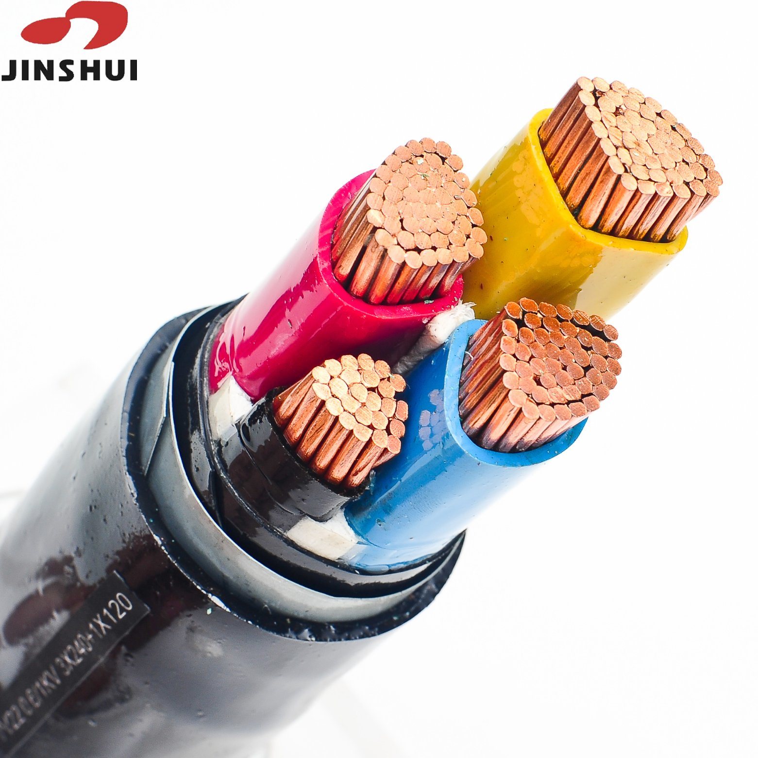 
                33kv PVC de media tensión aislado/XLPE aluminio/cobre de revestimiento de PVC blindado Cable de alimentación
            