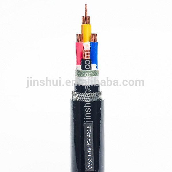 China 
                        4 Core LV Cable Insulation PVC or XLPE Power Electrical Cable
                      manufacture and supplier