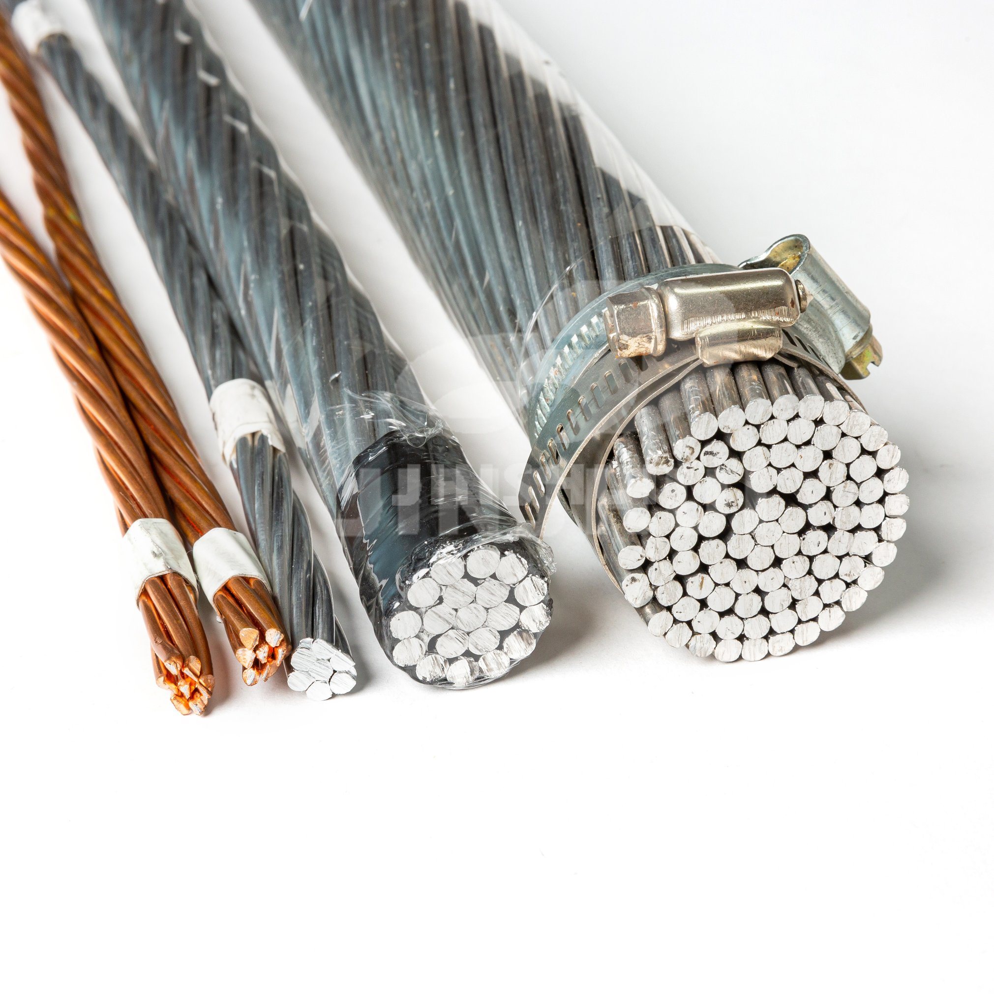 
                Cable de aluminio sin aislamiento cable conductor desnudo
            