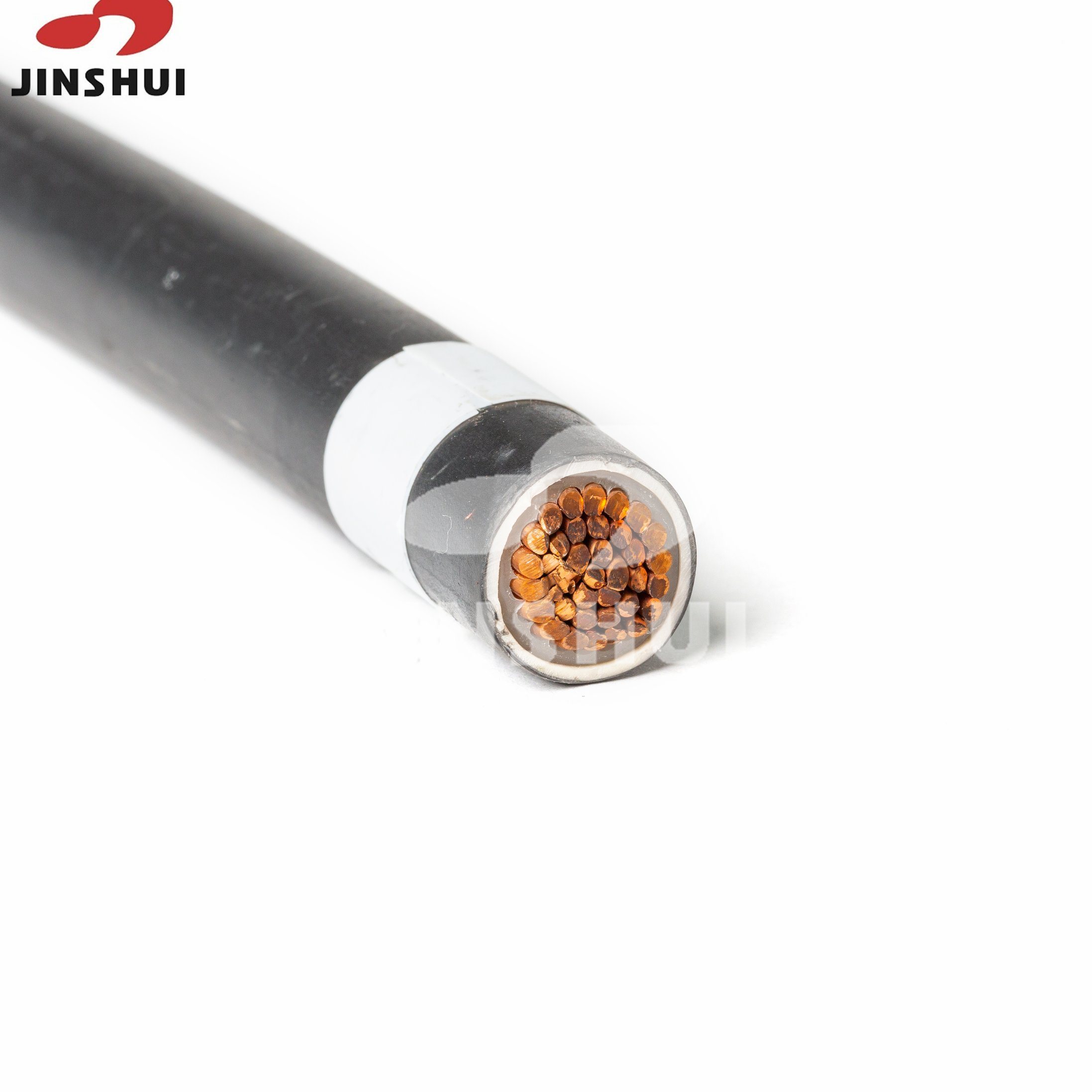 
                Одножильный одножильный кабель Jinshui из меди, XLPE/ПВХ, 25 мм, 70 мм, 16 мм, SWA Кабель электропитания низкого напряжения бронированного автомобиля для подземных работ
            