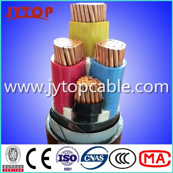 China 
                                 0.6/1kv 4-Cores kupfernes Kabel mit Kurbelgehäuse-Belüftung isoliert, Stahlband gepanzert                              Herstellung und Lieferant
