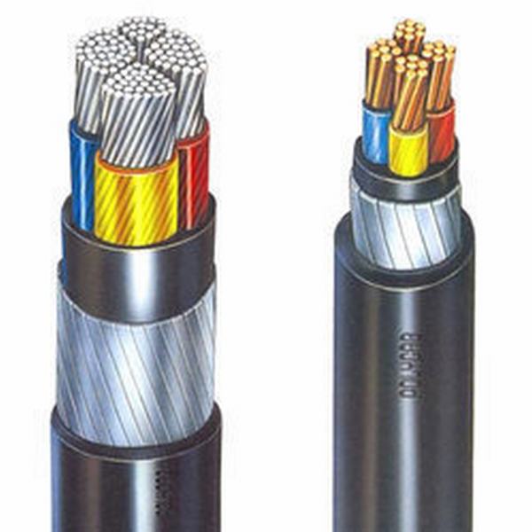 Chine 
                                 Type de kv 0.6/1MV PVC/swa/PVC à 4 coeurs de 2,5 mm Câble d'alimentation en cuivre avec des blindés                              fabrication et fournisseur