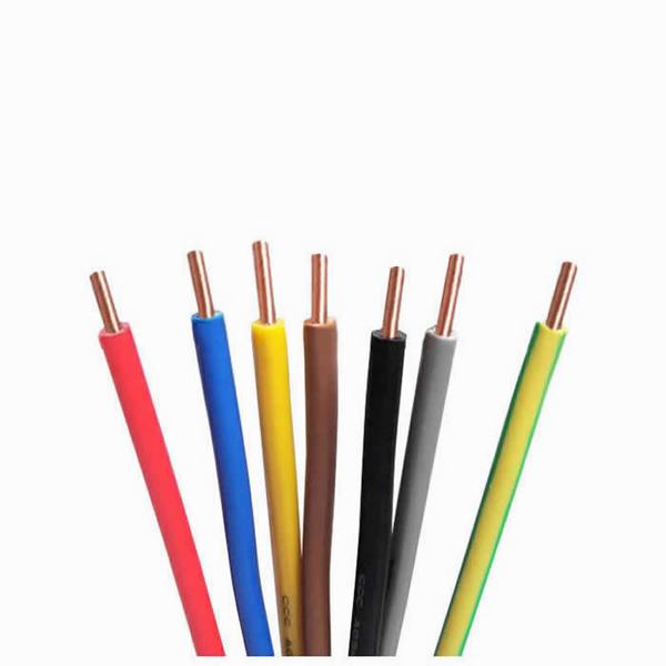 China 
                                 Cable eléctrico de cobre de 1,5 mm de la construcción de PVC cable H07V-U.                              fabricante y proveedor