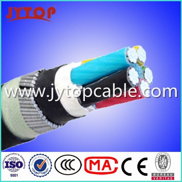 Chine 
                                 1 kv câble PVC Aluminium 5x35mm avec câble en acier blindé                              fabrication et fournisseur