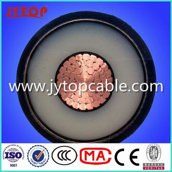 China 
                                 21/35kv XLPE Conductor de cobre del cable de alimentación aislado para Single Core                              fabricante y proveedor