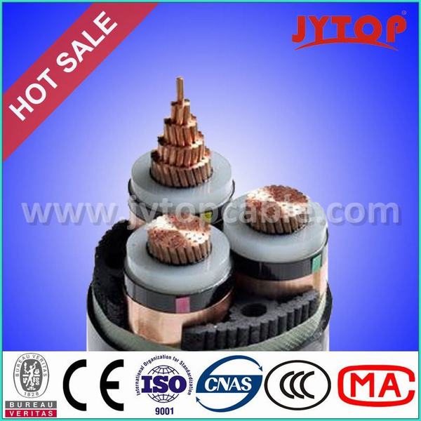 Chine 
                                 Conducteur en cuivre avec isolation XLPE Câble d'alimentation de tension kv 12/20intermédiaire                              fabrication et fournisseur