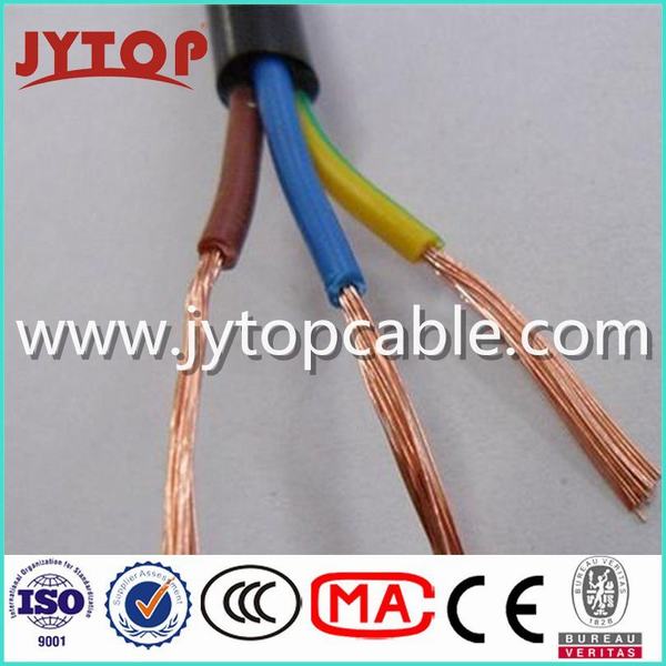 China 
                                 H03VV-R de Conductor de cobre aislados con PVC, recubierto de PVC cables eléctricos                              fabricante y proveedor
