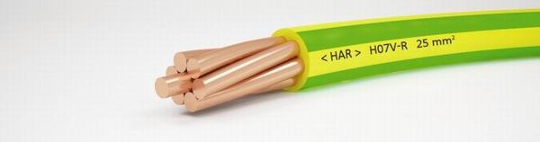 China 
                        H07V-R PVC Insulated Conductor with Multi Wire Stranded
                      manufacture and supplier