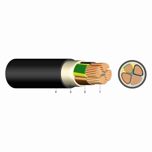 China 
                        Nyy, Nyy-J, Nyy-O Copper PVC Insulation Flame Retardant PVC Sheath Power Cable
                      manufacture and supplier