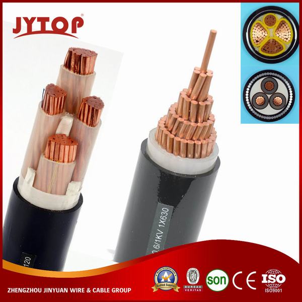 China 
                                 Ó 0.6/1Nyy-kv cabo de alimentação de PVC para calha DIN/VDE Standard                              fabricação e fornecedor