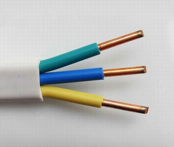 Chine 
                                 Isolation en PVC à gaine PVC des câbles électriques Twin plat                              fabrication et fournisseur