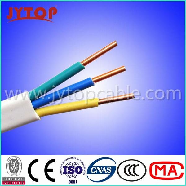 Chine 
                                 Vvg isolés de PVC basse tension un fil plat                              fabrication et fournisseur