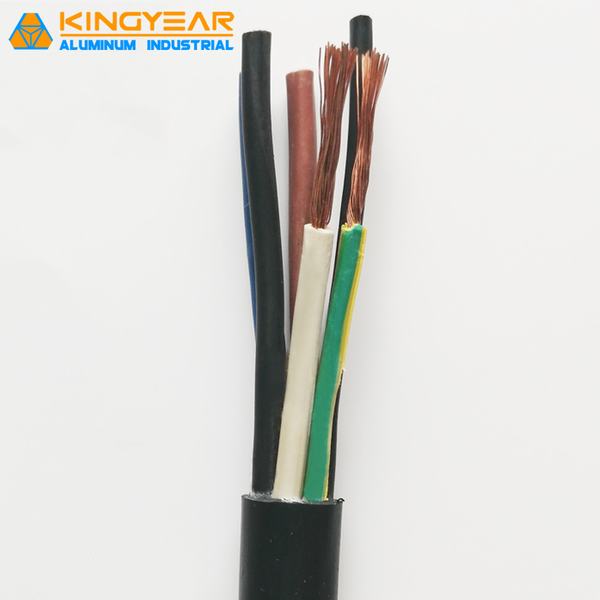 
                                 2,5 mm2 de 5 núcleos aislados en PVC y recubierto de cobre flexible Cable de control de 450/750V                            