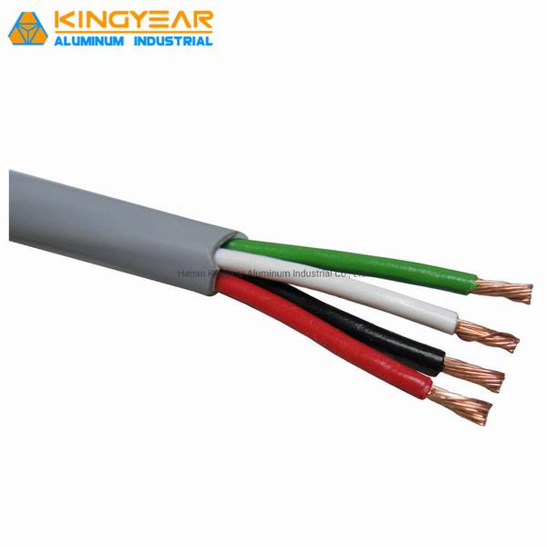 
                                 El cable de control de 1,5 mm2 de 2,5 mm2 de varios núcleos de 4mm2 de PVC flexible de alimentación Cable eléctrico de control                            