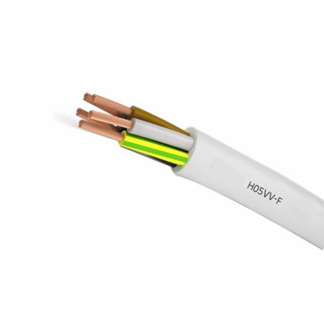 
                Conductor de cobre flexible Cable H05V-R H05V-K H07V-K H07V-R H03VV-F de la Construcción de cable
            