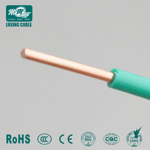 
                                 Collegare elettrico isolato PVC elettrico solido, incagliato, flessibile Cable1.0.5mm, 1.5mm, 2.5mm, 4mm, 6mm, 10mm ecc. del collegare del cavo                            