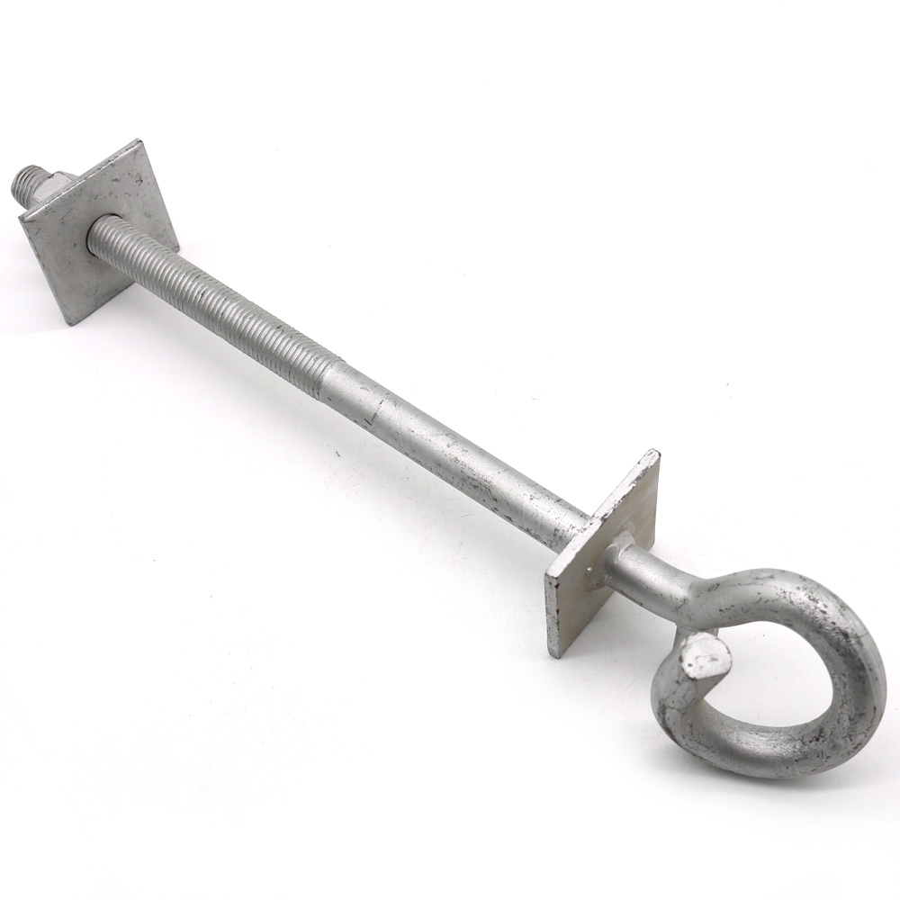 
                ADSS Suspension Clamp Fitting Galvanized Steel Bolt on The Pole
            