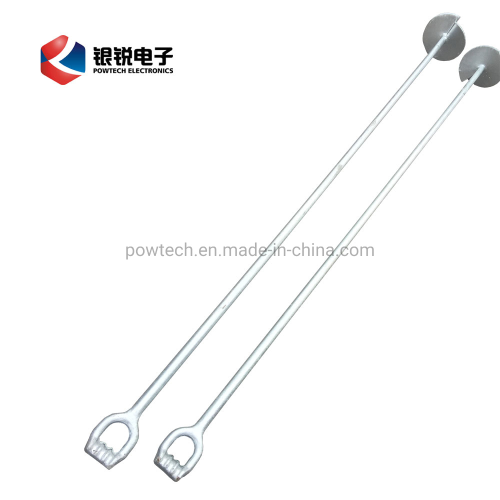 
                M16*`1800mm with Plate Stay Rod Ground Anchor as Pole Line Hardware
            