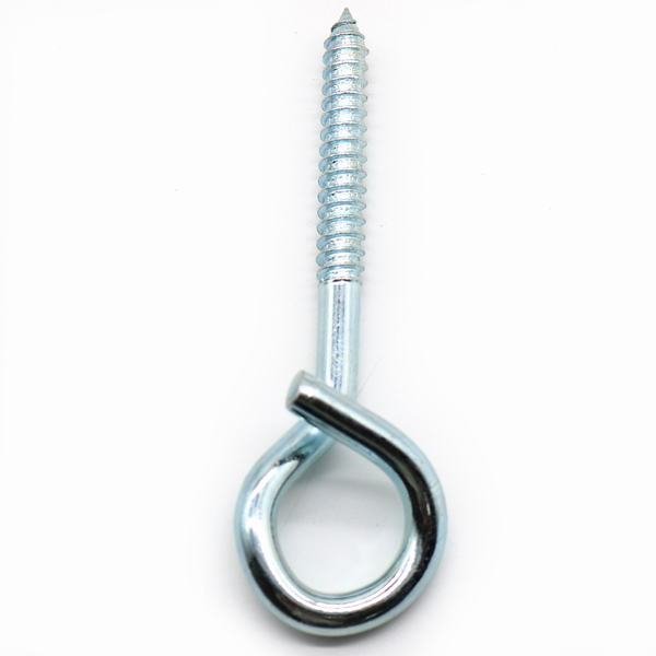Open Type Cable Accessories Fitting Stainless Steel P Shape Hook / Pig Tail Bolt