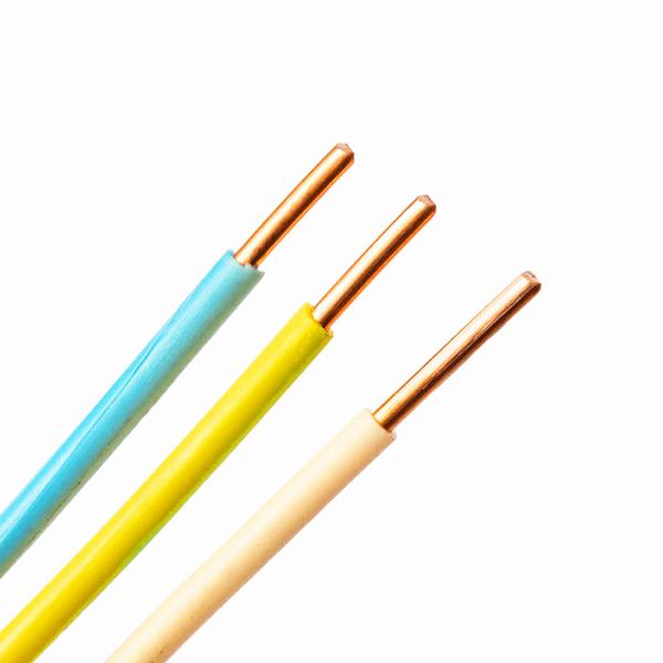 
                                 0,5 0,75 mm 1mm 1,5 mm 2,5 mm de 2mm 4mm 6mm el aislamiento de PVC de cobre de alambre de cobre eléctrico                            