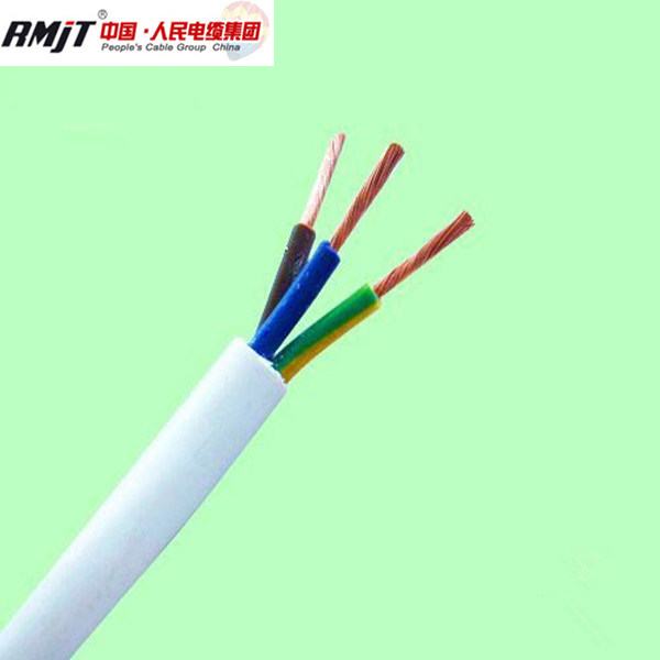China 
                                 3 Core 1,5mm 2,5mm revestido de PVC de 4 mm de fio do cabo flexível                              fabricação e fornecedor