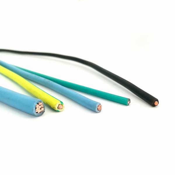 
                                 4mm2 6mm2 10mm2 16mm2 25mm2 sólido ou encalhados H07V-K Flexível Condutor de cobre os fios elétricos de isolamento de PVC Prédio de cabo de fio eléctrico                            